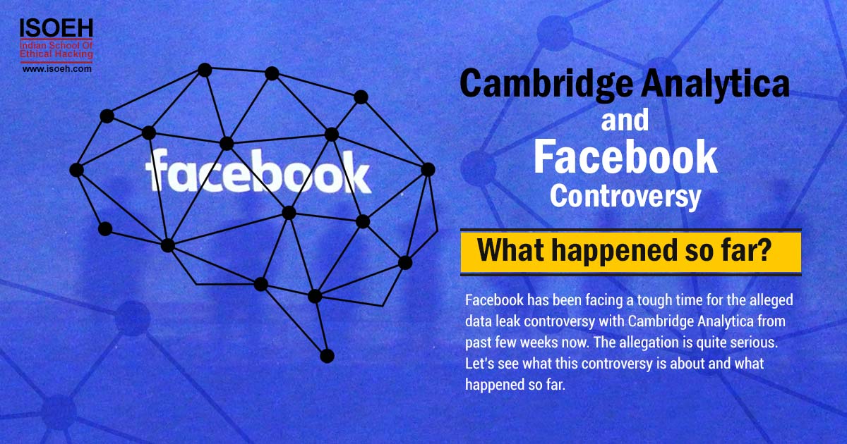 Cambridge Analytica and Facebook Controversy: What happened so far?