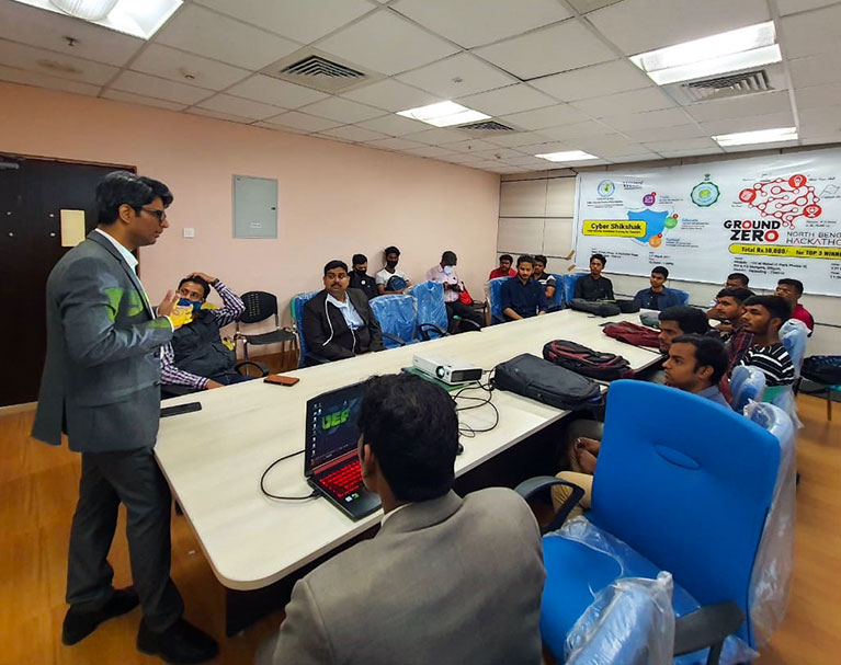 Ground Zero - North Bengal Hackathon at ISOEH Siliguri Centre, 17th March 2021