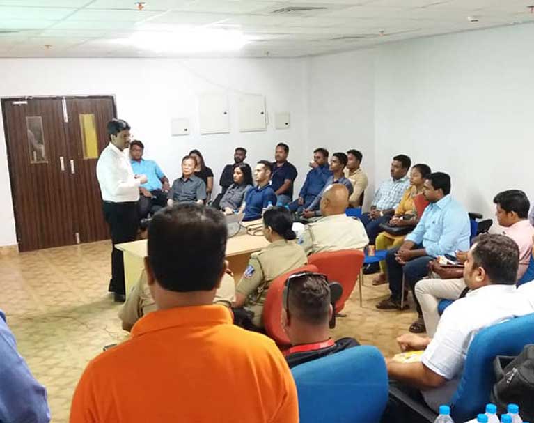 Managing Director of ISOEH – Mr. Sandeep Sengupta has conducted an interactive Cyber Security session at Webel IT Park in Siliguri – May 2019