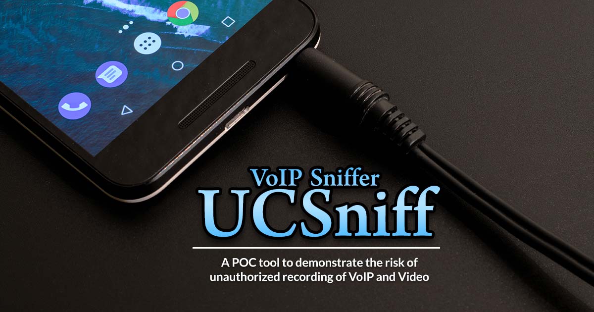 VoIP Sniffer: UCSniff