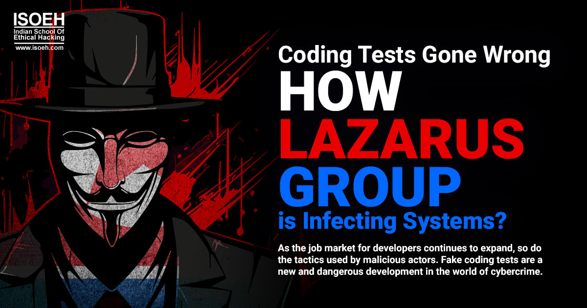 Coding Tests Gone Wrong: How Lazarus Group is Infecting Systems?